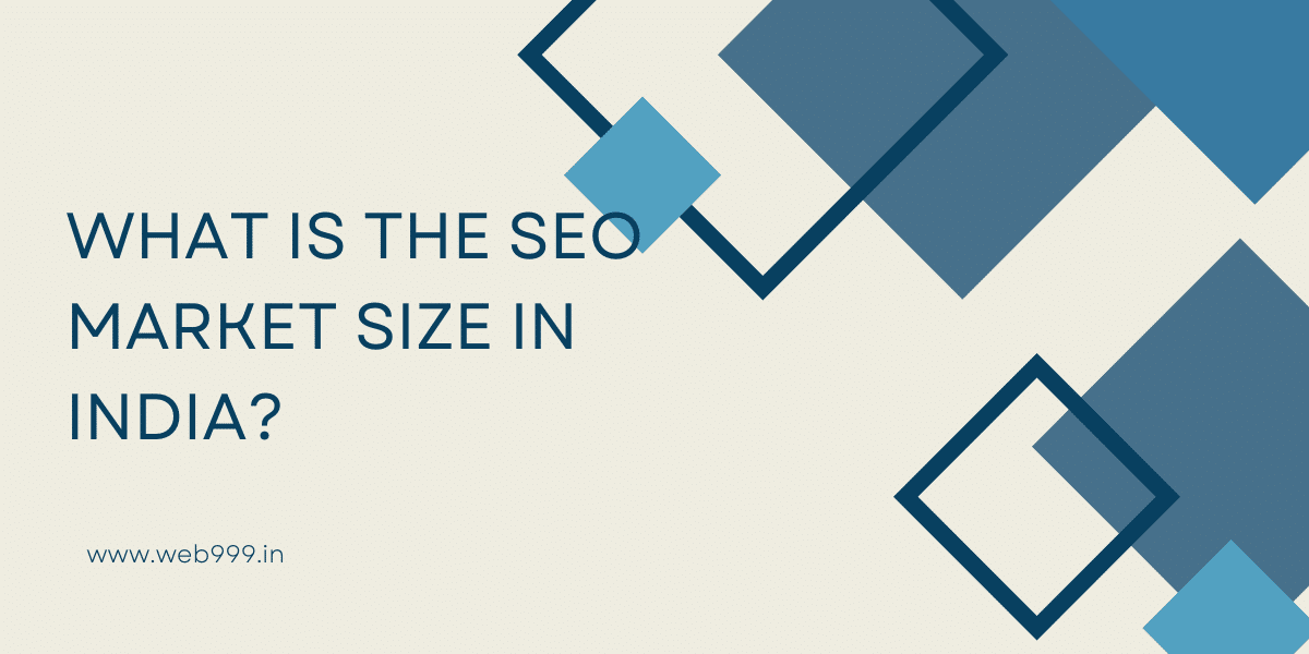 What is the SEO market size in India?