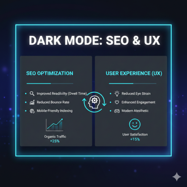 Dark Mode Website Design