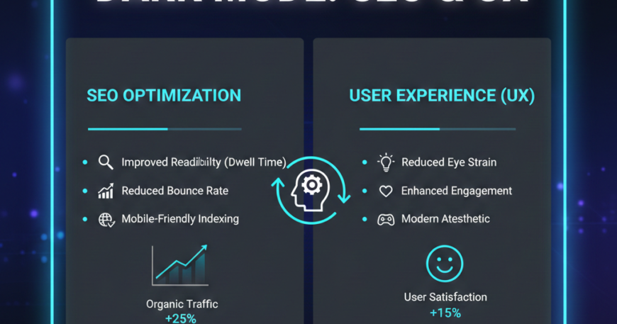 Dark Mode Website Design