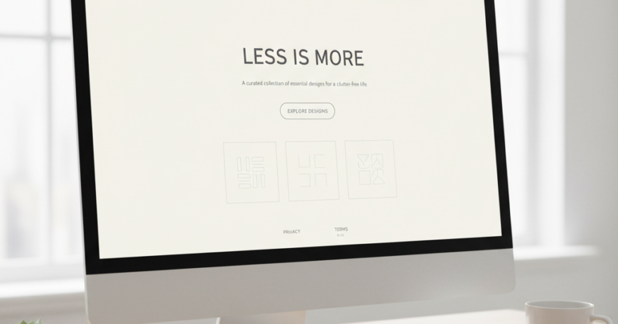 Minimalist Website Design