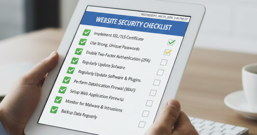 Website Security Checklist