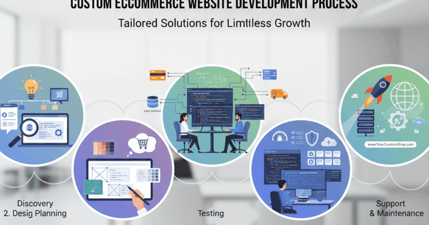 custom eCommerce website development
