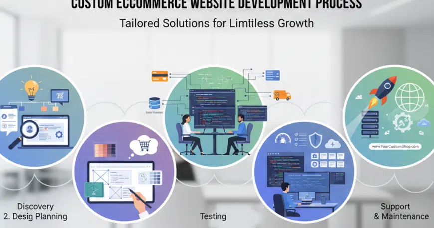 custom eCommerce website development